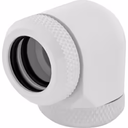 Corsair CX-9052020-WW, Raccord, Laiton, Blanc, 1/4", 90°, 1,4 cm