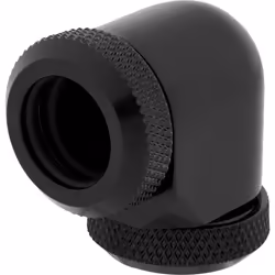 Corsair CX-9052022-WW, Raccord, Laiton, Noir, 1/4", 90°, 1,2 cm