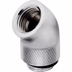 Corsair CX-9055001-WW, Raccord, Laiton, Chrome, 1/4", 45°, Liquide