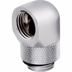 Corsair CX-9055008-WW, Raccord, Laiton, Chrome, 1/4", 90°, Liquide