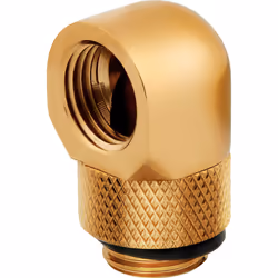 Corsair CX-9055010-WW, Raccord, Laiton, Or, 1/4", 90°, Liquide