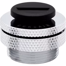 Corsair CX-9055017-WW, Raccord, Laiton, Chrome, 1/4", Liquide