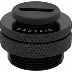 Corsair CX-9055018-WW, Raccord, Laiton, Noir, 1/4", Liquide