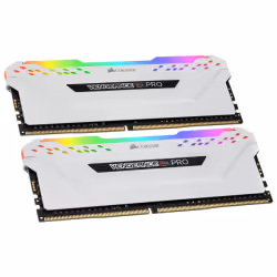 Corsair Vengeance RGB Pro CMW32GX4M2A2666C16W, 32 Go, 2 x 16 Go, DDR4, 2666 MHz, 288-pin DIMM