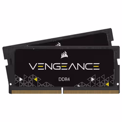 Corsair Vegeance 16GB DDR4-2666, 16 Go, 2 x 8 Go, DDR4, 2666 MHz, 260-pin SO-DIMM, Noir