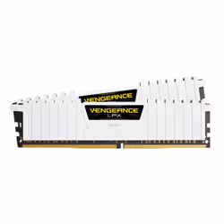 Corsair Vengeance LPX CMK16GX4M2B3200C16W, 16 Go, 2 x 8 Go, DDR4, 3200 MHz, 288-pin DIMM, Blanc