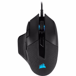 Corsair Nightsword RGB, Droitier, Optique, USB Type-A, 18000 DPI, Noir