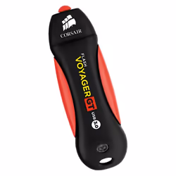 Corsair Voyager GT lecteur USB flash 256 Go USB Type-A 3.2 Gen 1 (3.1 Gen 1) Noir, Rouge - Vue supplémentaire 4