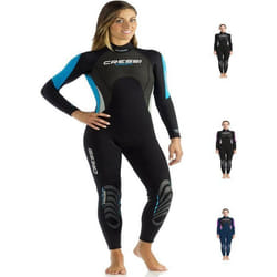 Cressi - LU476502 - Morea Lady Monopiece Wetsuit 3mm - Combinaison Humide Monopiece pour Femme