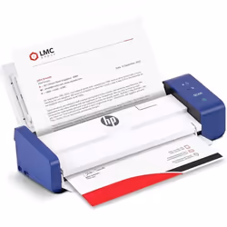 Scanner de Documents et Photo Portable HP HPPS200 avec Plateau à Flux Automatique