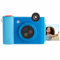 Kodak Smile+, 50,8 x 76,2 mm, Bleu, Filtre, MicroSD (TransFlash), 5 MP, Auto