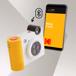 Kodak Smile+ 50,8 x 76,2 mm Blanc, Jaune