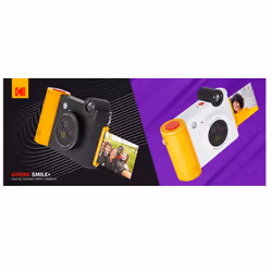 Kodak Smile+ 50,8 x 76,2 mm Blanc, Jaune - Vue supplémentaire 4