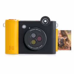 Kodak Smile+, 50,8 x 76,2 mm, Noir, Jaune, Filtre, MicroSD (TransFlash), 5 MP, Auto