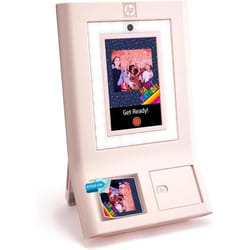 Imprimante photo instantanée - HP - Sprocket - 3x4 pouces - Papier autocollant Zink - Rose