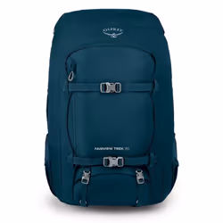 Osprey Sac à dos bleu foncé pour femme - Fairview Trek 70 Night Jungle Blue 180485