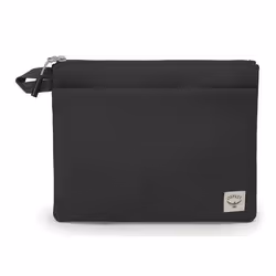 Osprey Sac dustensiles gris foncé pour femme et homme - Arcane Zip Pouch Large L Stonewash Black 220421