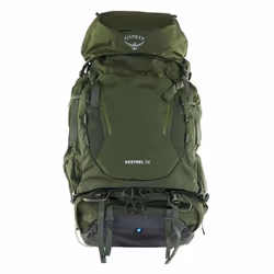 OSPREY Sac à dos de randonnée Kestrel Vert 58 L