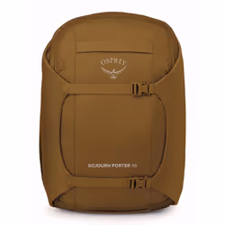 Osprey Sac à dos de loisirs brun clair jaune moutarde pour femme et homme - Sojourn Porter Travel Pack 46L Brindle Brown 3080 ...
