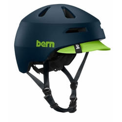 Casque de vélo Bern Brentwood 2.0 - Matte Muted Teal - S - Homme - Zipmold + - Visière souple brevetée