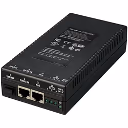Microchip Technology PD-9501GCS/AC-EU, Gigabit Ethernet, 10,100,1000 Mbit/s, IEEE 802.3af, IEEE 802.3at, IEEE 802.3bt, Noir,  ...