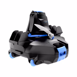 Kokido Delta 200, Robot aspirateur de piscine, Piscine, Noir, Bleu, Bas, Piscine hors sol / piscine creusée, 4 L