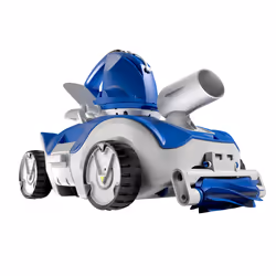 Kokido SUPER MANGA Robot sans Câble, Robot aspirateur de piscine, Piscine, Noir, Bleu, Gris, Bas, Piscine hors sol / piscine ...