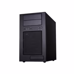 Silverstone TJ08B-E, Micro Tower, PC, Noir, micro ATX, Mini-DTX, Mini-ITX, 1x 180 mm, 210 mm