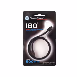 Silverstone CP07 câble SATA 0,5 m Noir