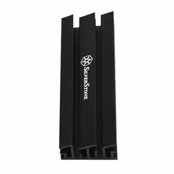 Silverstone SST-TP02-M2 système de refroidissement d'ordinateur Module de mémoire Dissipateur thermique/Radiateur Noir - Vue supplémentaire 4