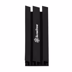 Silverstone SST-TP02-M2 système de refroidissement d'ordinateur Module de mémoire Dissipateur thermique/Radiateur Noir - Vue supplémentaire 5