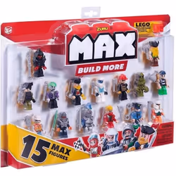Figurines - ZURU - MAX Build More - 15 mini figurines - Compatible Lego - Pour enfants à partir de 3 ans