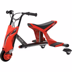 Razor Drift Rider, 14 km/h, 65 kg, Noir, Rouge, 9 an(s), 100 W, Lithium-Ion (Li-Ion)
