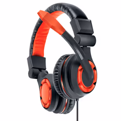 dreamGEAR GRX-670, Avec fil, Jouer, Casque, Noir, Rouge
