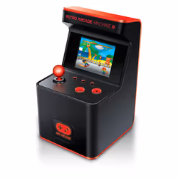 My Arcade Retro Machine X, Borne de jeux d'arcade verticale, Noir, Rouge