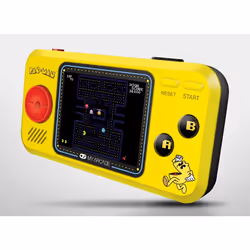 My Arcade Pac-Man Pocket Player, Noir, Jaune, 7,11 cm (2.8"), Micro-USB, AAA, Alcaline, Pac-Man