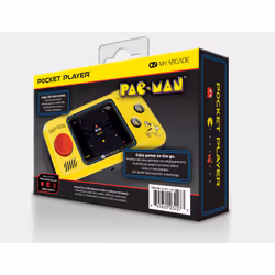 My Arcade Pac-Man Pocket Player console de jeux portables 7,11 cm (2.8") Noir, Jaune