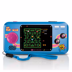 My Arcade Ms. Pac-Man console de jeux portables 6,98 cm (2.75") Noir, Bleu