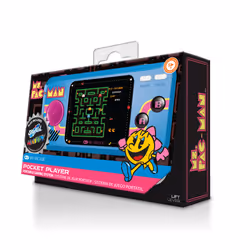 My Arcade Ms. Pac-Man console de jeux portables 6,98 cm (2.75") Noir, Bleu - Vue supplémentaire 6