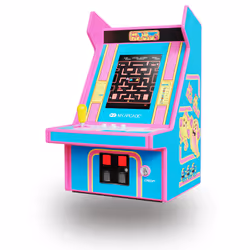 My Arcade Ms.PAC-MAN Micro Player Pro, Multicolore, Bouton d'accueil, 6,98 cm (2.75"), 3,5 mm, USB/Batterie, AA
