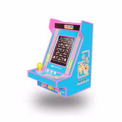 My Arcade Ms.PAC-MAN Nano Player Pro, Multicolore, Bouton d'accueil, Bouton Démarrer, 6,1 cm (2.4"), USB/Batterie, AAA, Alcal ...