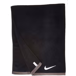 Serviette Sport - Nike - NET17010MD - Noir et gris - 35 cm x 80 cm - 100 % coton