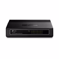 TP-Link TL-SF1016D, Non-géré, Fast Ethernet (10/100), Full duplex, Grille de montage, Montage mural