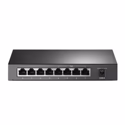 TP-Link TL-SF1008P Non-géré Fast Ethernet (10/100) Connexion Ethernet, supportant l'alimentation via ce port (PoE) Noir