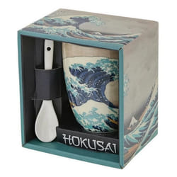 Tasses et mugs - Tasse mug et cuillère Enesco Katsushika Hokusai (La Grande Vague de Kanagawa)