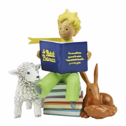 Figurines - Figurine de collection Enesco Le Petit Prince sur une pile de livres (525935)