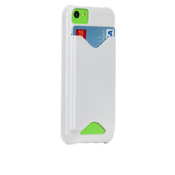 Case-mate Barely There ID coque de protection pour téléphones portables Étui avec portefeuille Blanc
