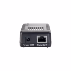 LevelOne POS-1002 séparateur voix-données Noir Connexion Ethernet, supportant l'alimentation via ce port (PoE)
