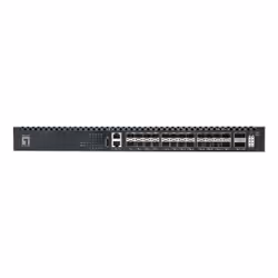 LevelOne XQS-3126 commutateur réseau Géré L3 Noir