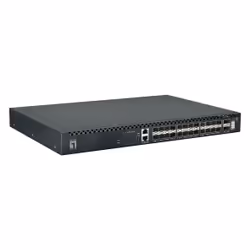 LevelOne XQS-3126 commutateur réseau Géré L3 Noir